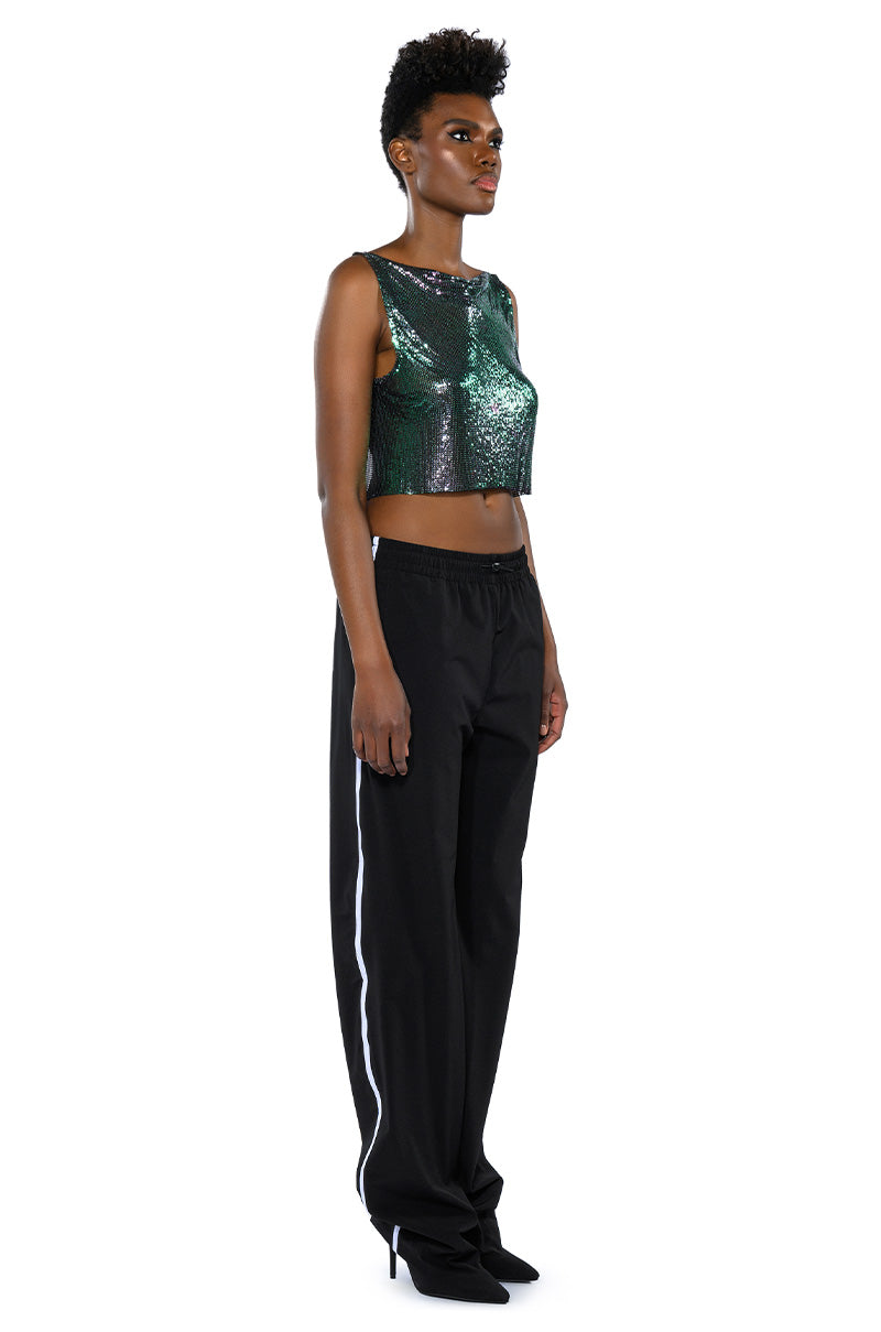 COME MY WAY CHAINMAIL TANK TOP
