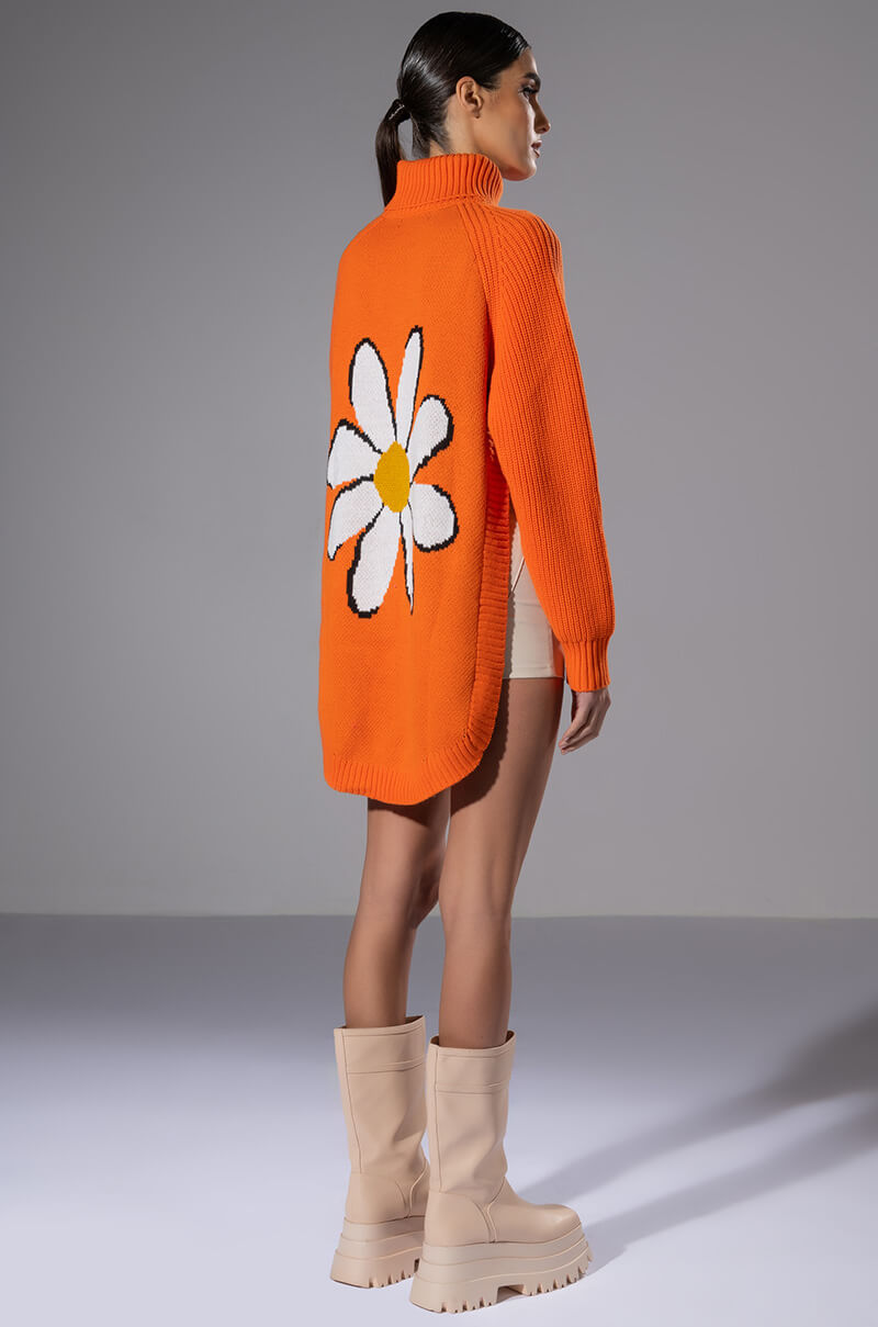 DAISY DREAMING HIGH LOW SWEATER