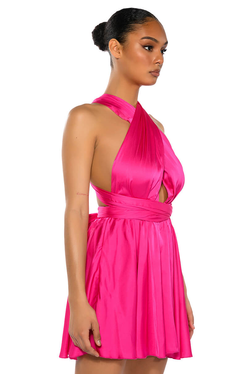 DANCE WITH ME MULTIFUNCTIONAL MINI DRESS