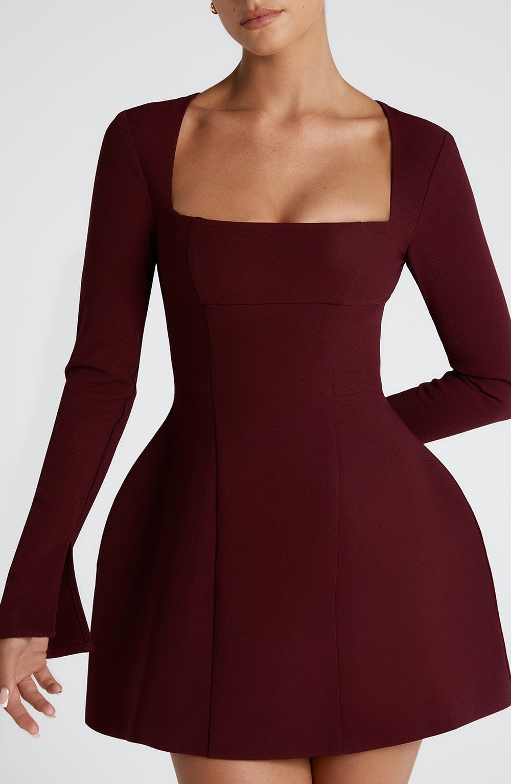 Esme Mini Dress - Cherry Lacquer Dress Babyboo Fashion Premium Exclusive Design