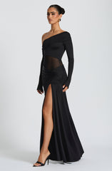 Ettalie Maxi Dress - Black Dress Babyboo Fashion Premium Exclusive Design