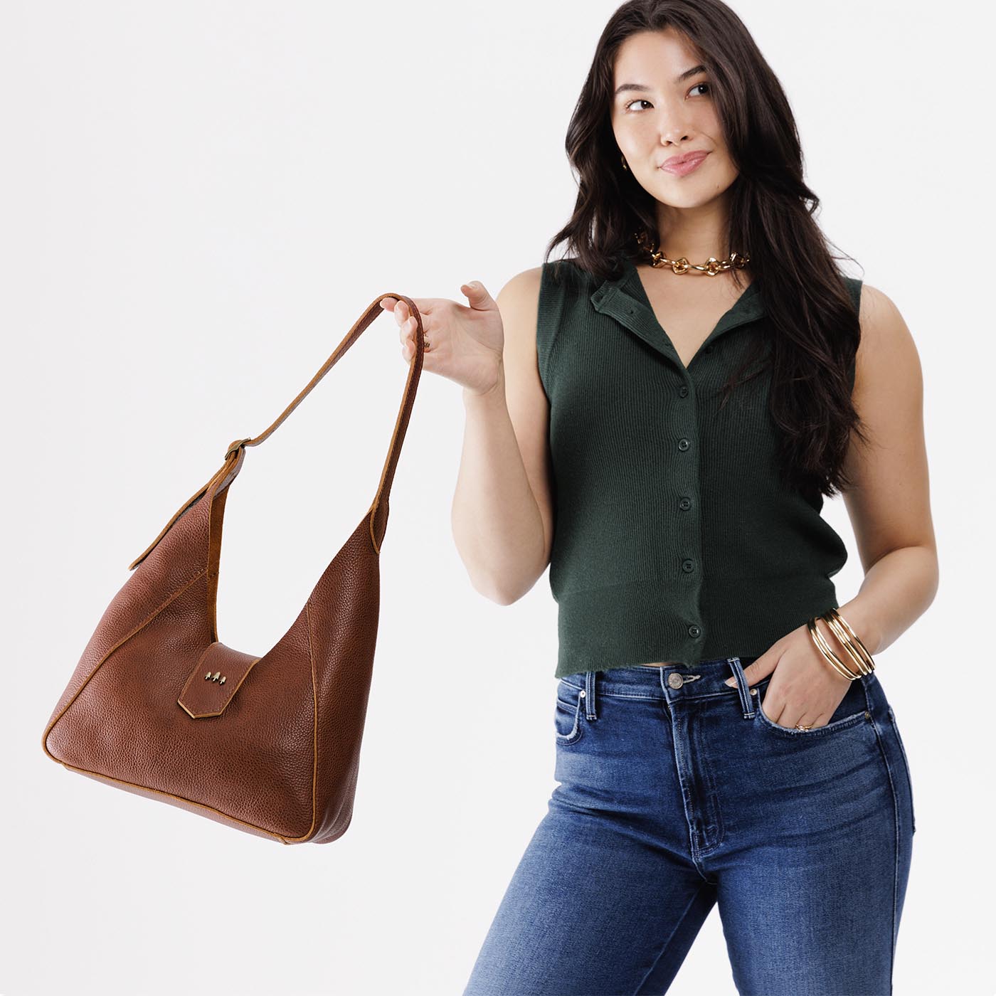 Almost Perfect' Flora Shoulder Bag