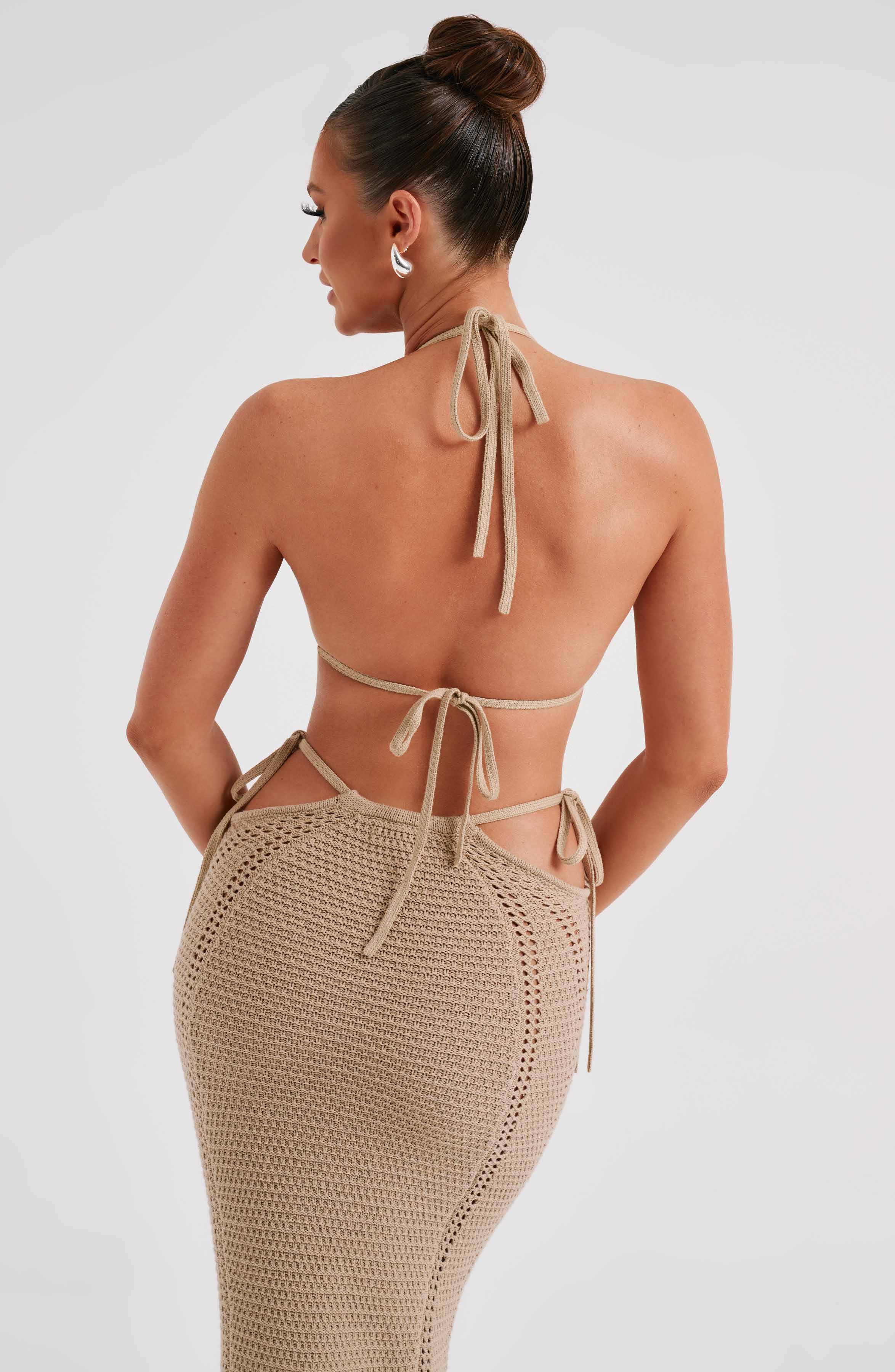 Jia Top - Beige Tops Babyboo Fashion Premium Exclusive Design
