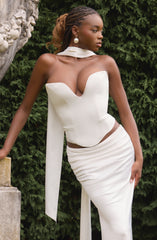 Kamiyah Corset - Ivory Tops Babyboo Fashion Premium Exclusive Design