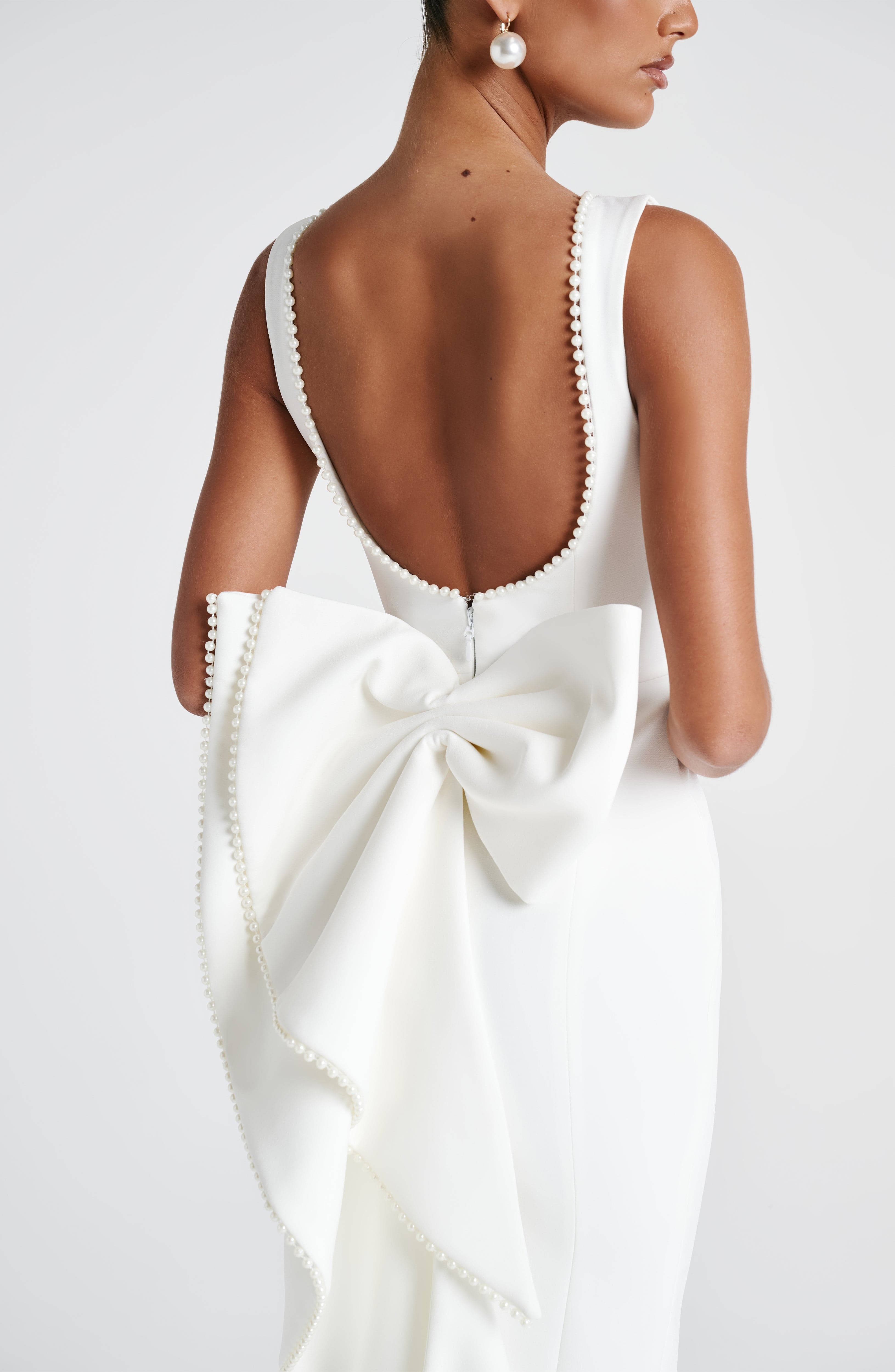 Lana Midaxi Dress - Ivory Dress Babyboo Fashion Premium Exclusive Design