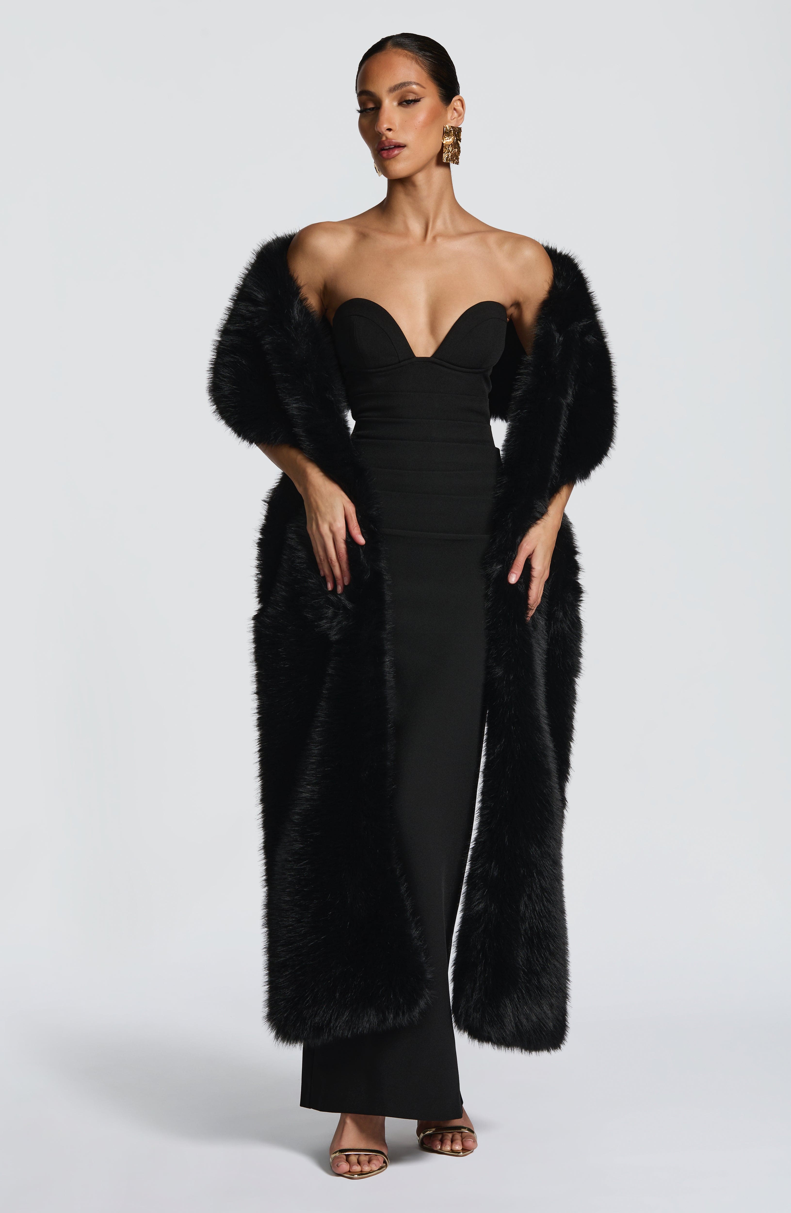 Lindsey Maxi Dress - Black Dress Babyboo Fashion Premium Exclusive Design