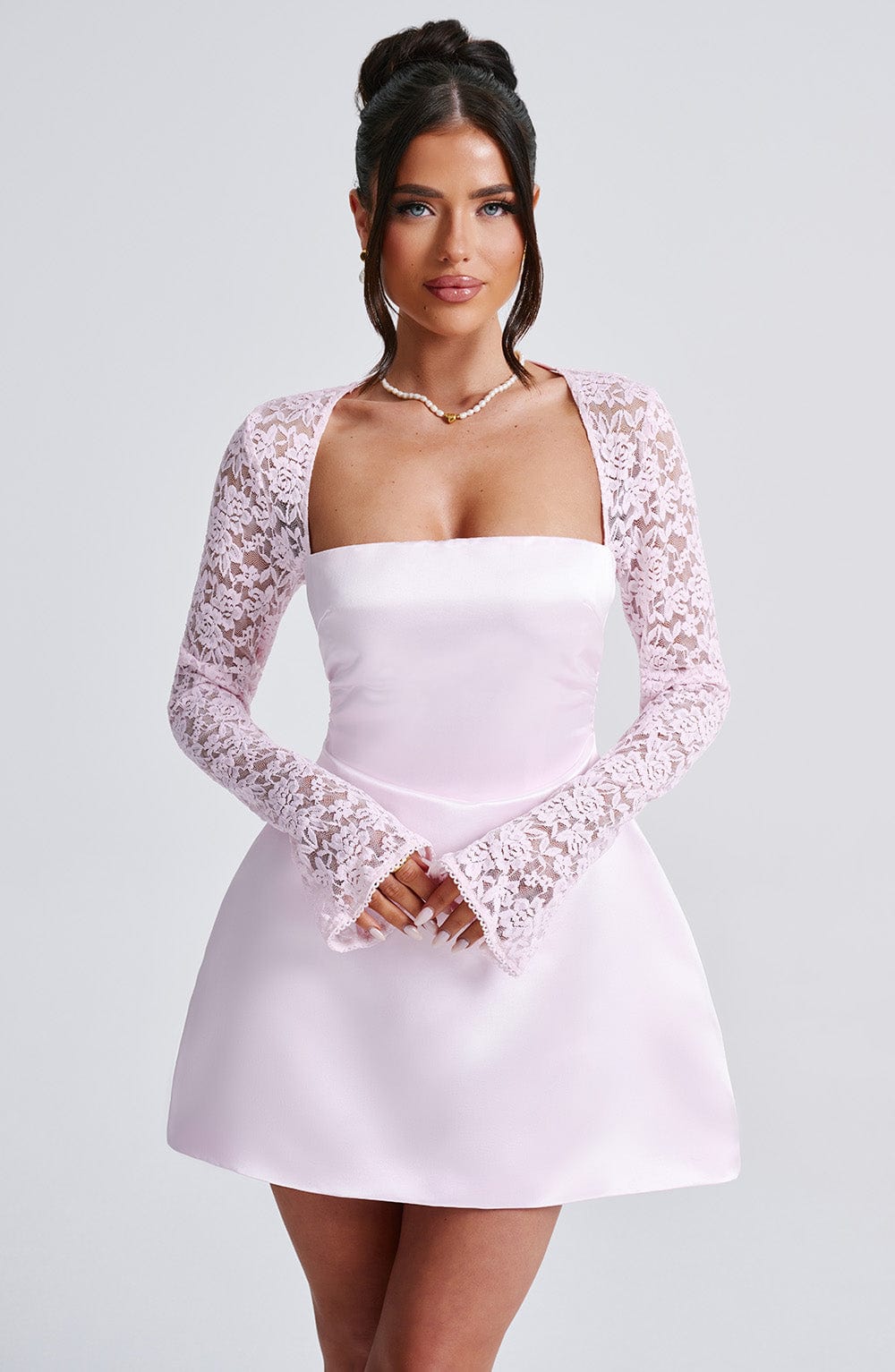 Sadie Mini Dress - Blush Dress Babyboo Fashion Premium Exclusive Design