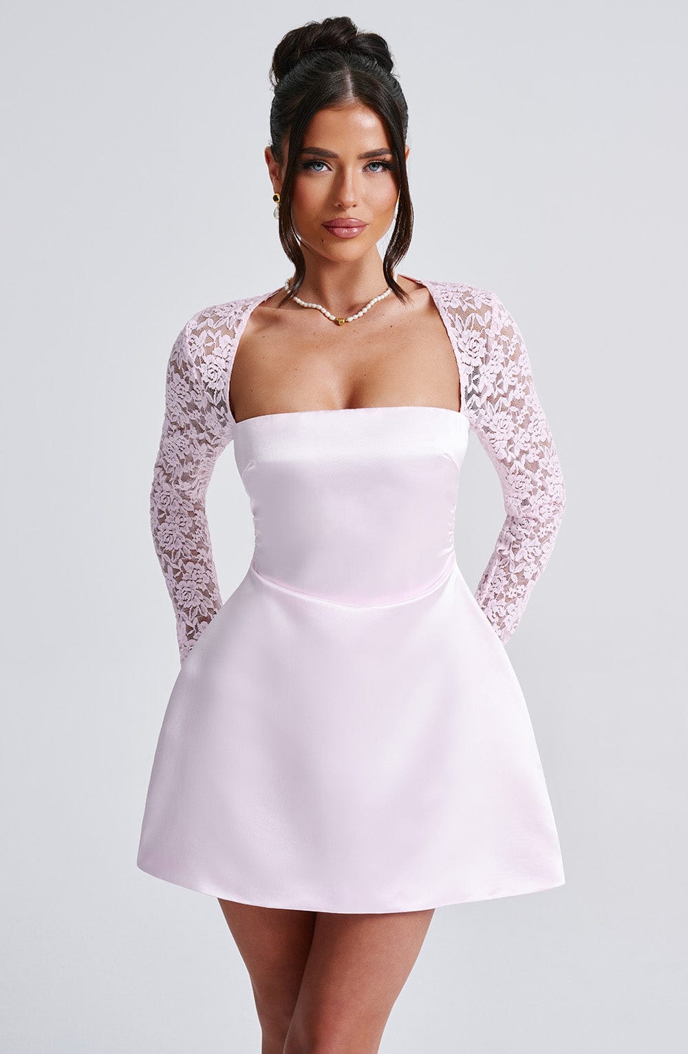 Sadie Mini Dress - Blush Dress Babyboo Fashion Premium Exclusive Design