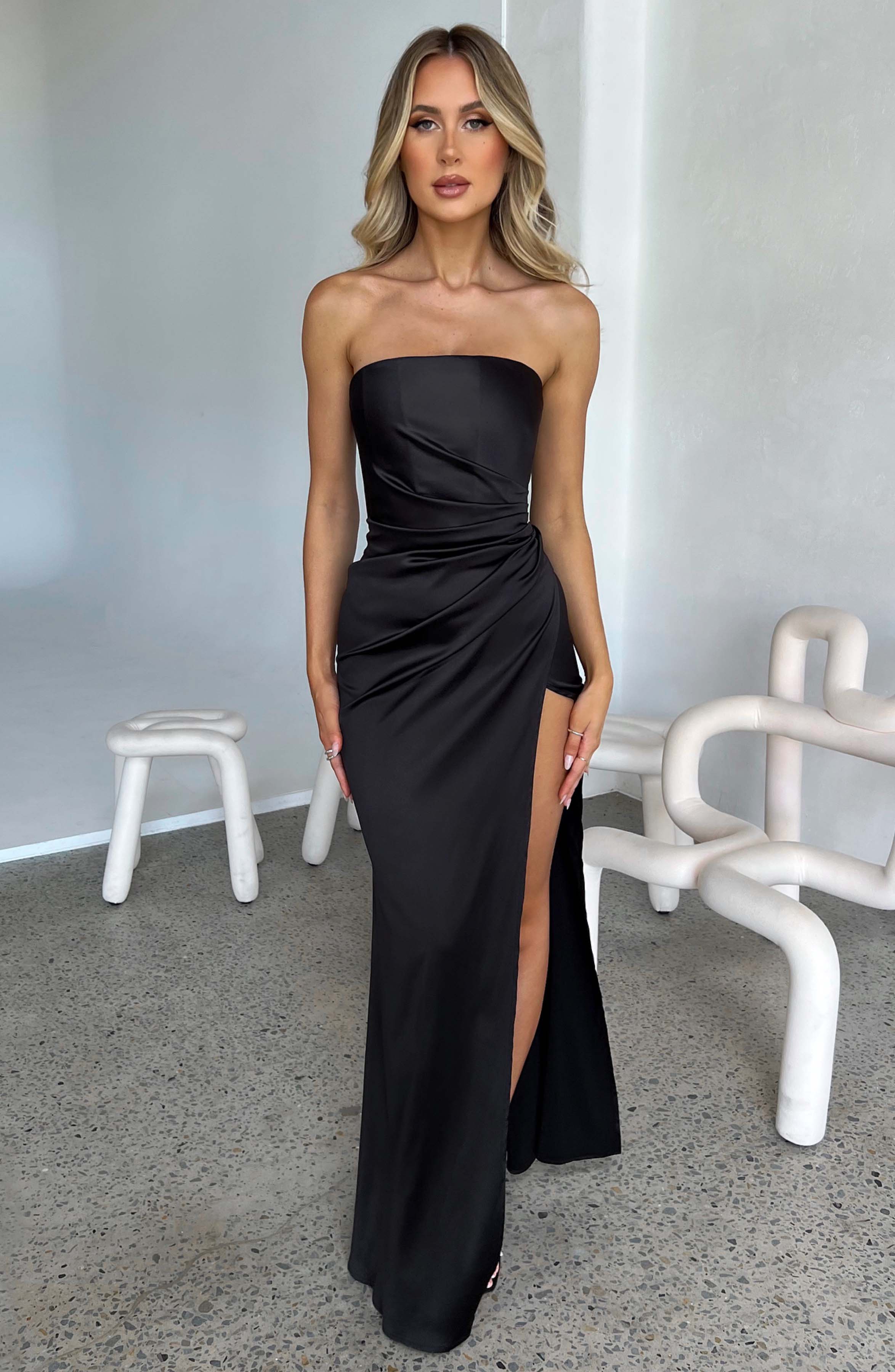 Safiya Maxi Dress - Black Babyboo Fashion Premium Exclusive Design