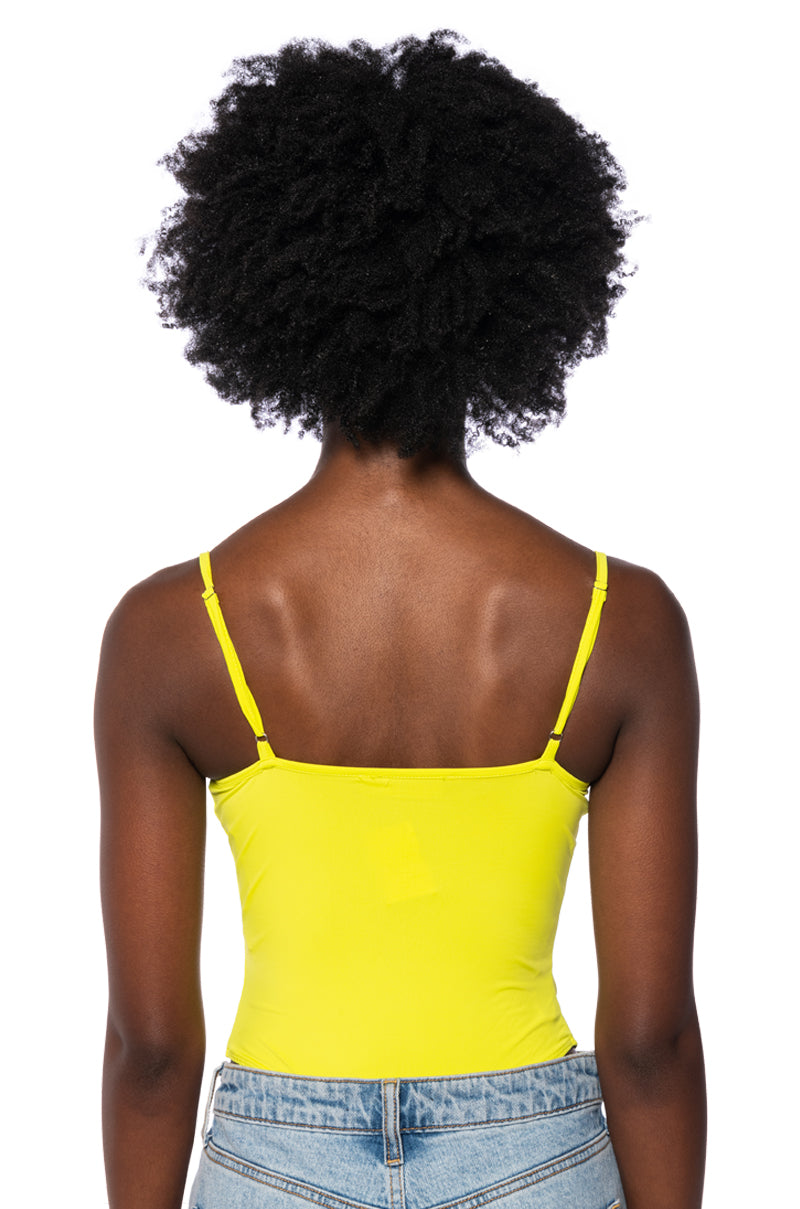 SLEEVELESS SWEETHEART BODYSUIT