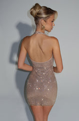 Starla Mini Dress - Gold Dress Babyboo Fashion Premium Exclusive Design