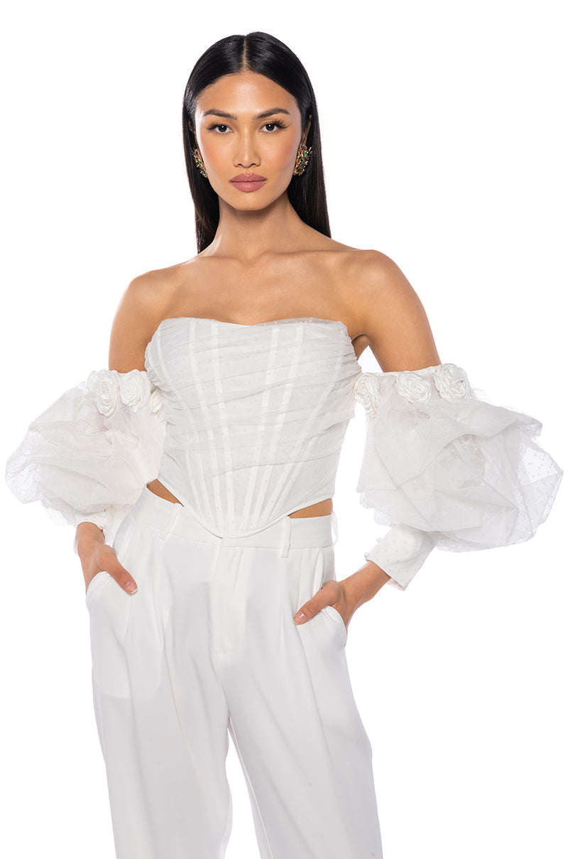 SWEETEST DAYDREAM CORSET TOP