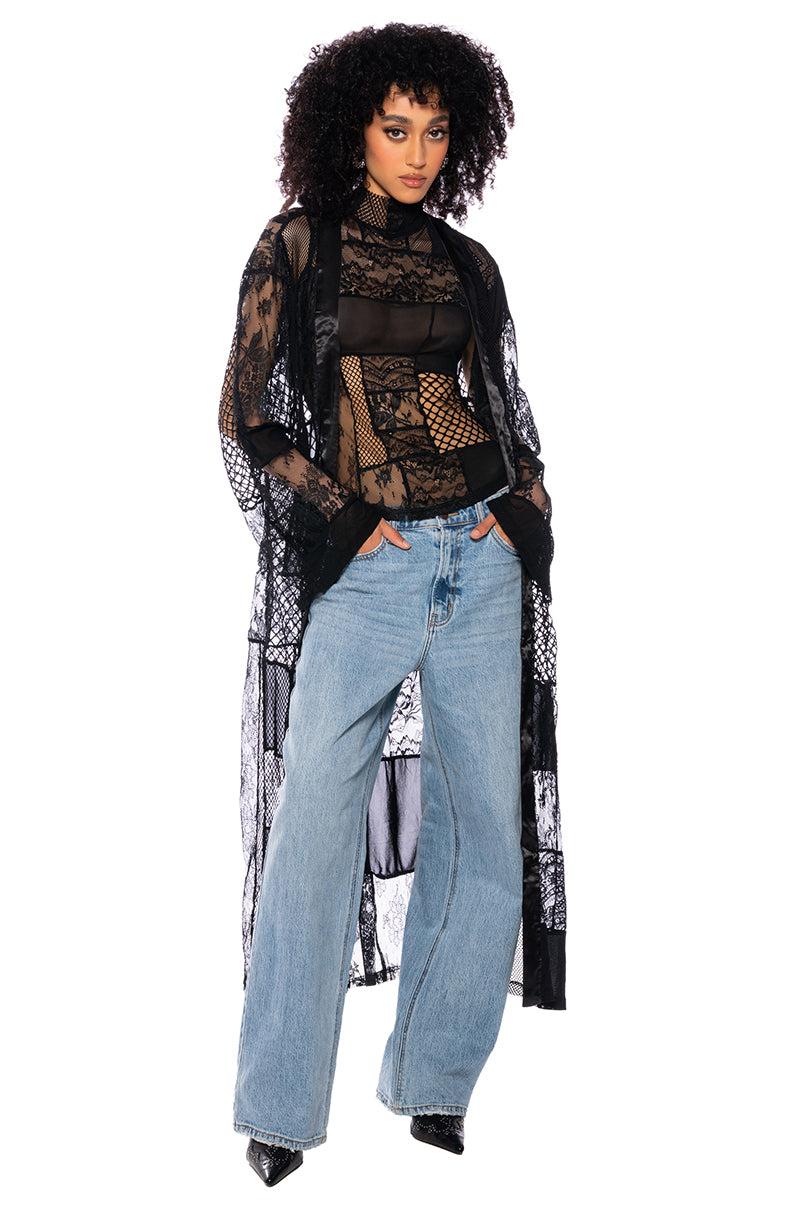 TRUST ISSUES PATCHWORK DUSTER