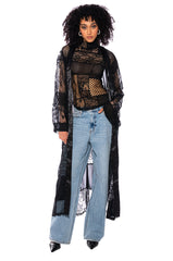 TRUST ISSUES PATCHWORK DUSTER