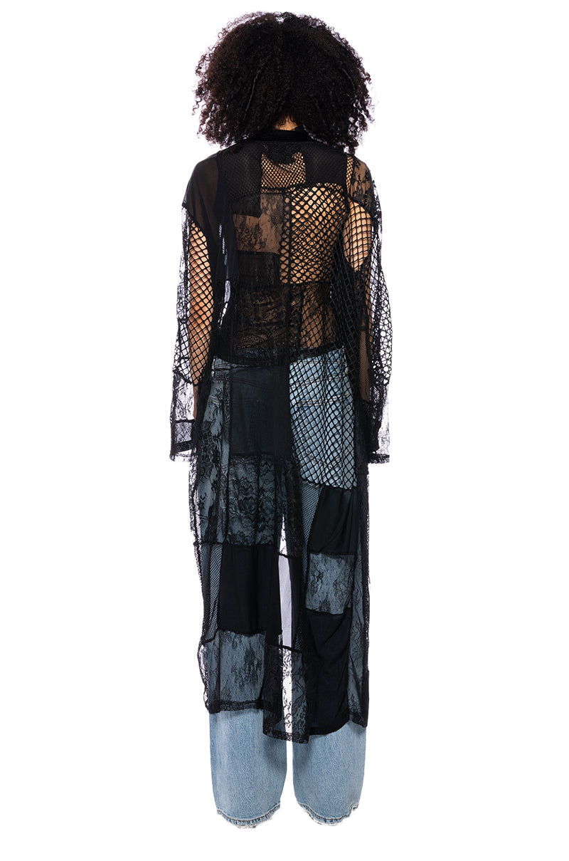 TRUST ISSUES PATCHWORK DUSTER