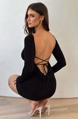 Una Mini Dress - Black Dress Babyboo Fashion Premium Exclusive Design