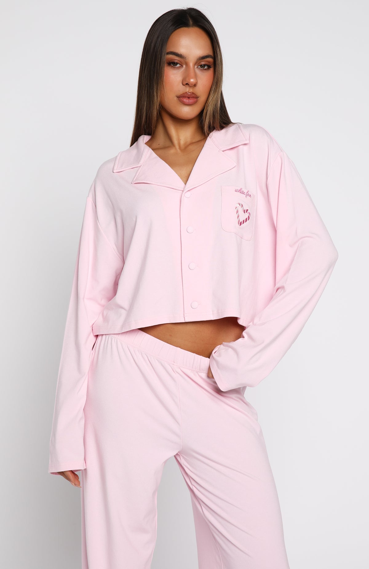 Bedtime Bliss Pyjama Set Soft Pink