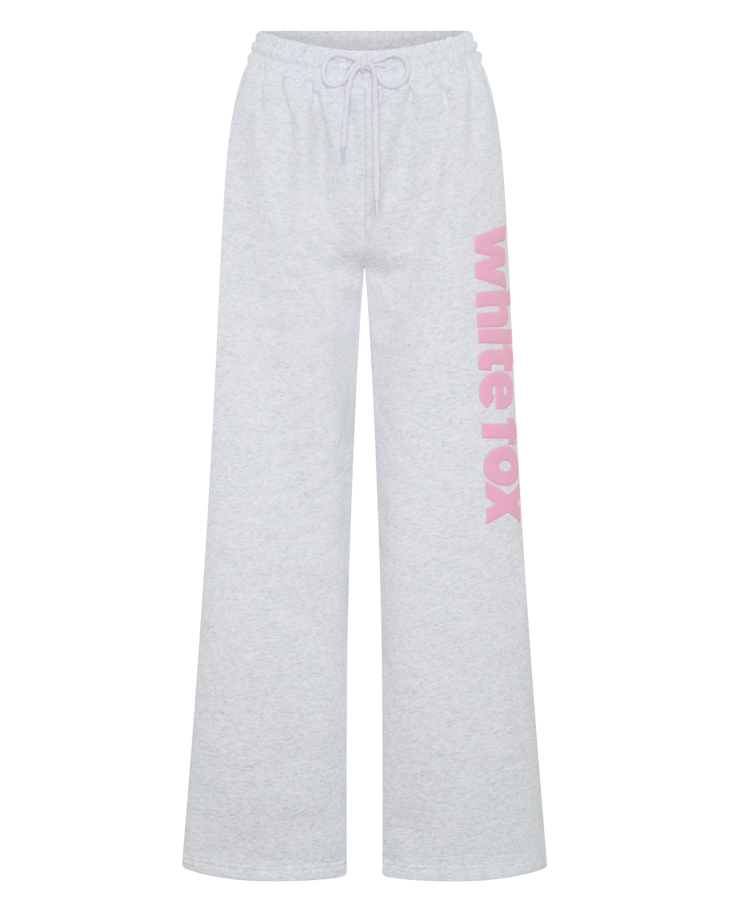 From The Archives Kenzie Wide Leg Sweatpants Grey Marle